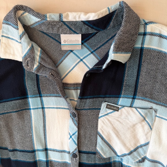 Columbia XL Woven Plaid Shirt - Picture 3 of 8